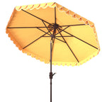 Parasol double toit SAFAVIEH Outdoor Kjerstin Valance 9 pieds