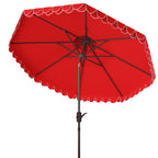 Parasol double toit SAFAVIEH Outdoor Kjerstin Valance 9 pieds