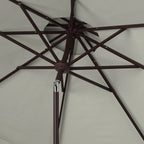 Parasol double toit SAFAVIEH Outdoor Kjerstin Valance 9 pieds