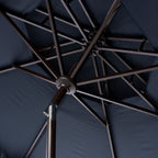 Parasol double toit SAFAVIEH Outdoor Kjerstin Valance 9 pieds