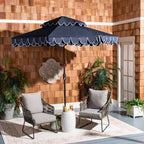 Parasol double toit SAFAVIEH Outdoor Kjerstin Valance 9 pieds