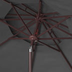 Parasol de marché double SAFAVIEH Outdoor Livia 9 pieds, base non incluse