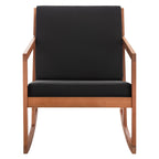 Chaise à bascule d'extérieur Makaila de SAFAVIEH avec coussin - 26 L x 31 P x 38 H