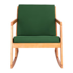 Chaise à bascule d'extérieur Makaila de SAFAVIEH avec coussin - 26 L x 31 P x 38 H