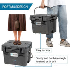 Glacière portable SKTAKOL 16 litres, anti-fuite, 24 canettes de glace - Voir les détails