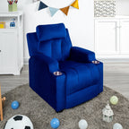 Sièges magiques pour princesses super-héros, fauteuil inclinable super luxueux pour enfants avec repose-pieds, appui-tête et 2 porte-gobelets
