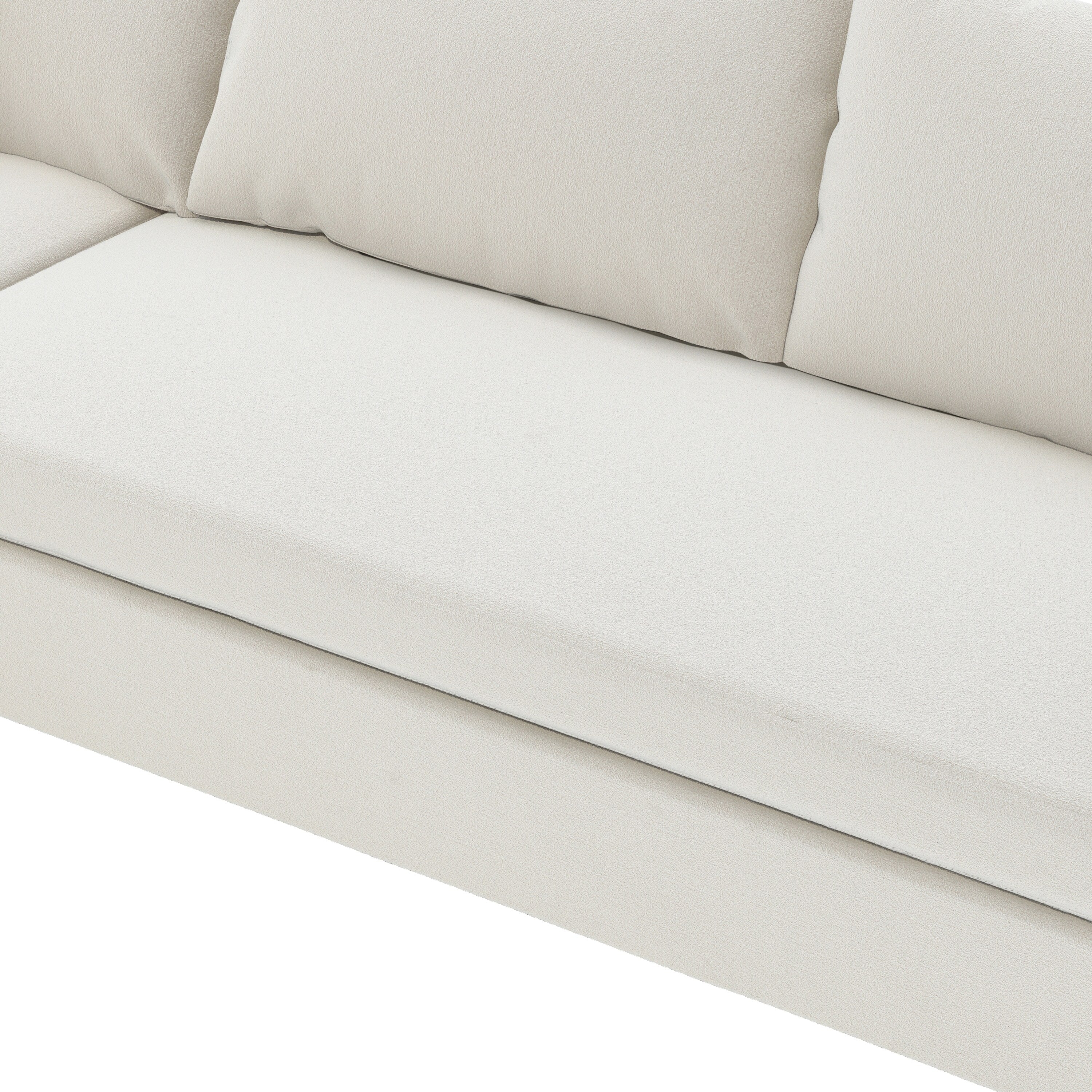Canapé sectionnel, ensemble de canapé réversible en chenille en forme de U, combinaison libre, canapé convertible surdimensionné 8 places