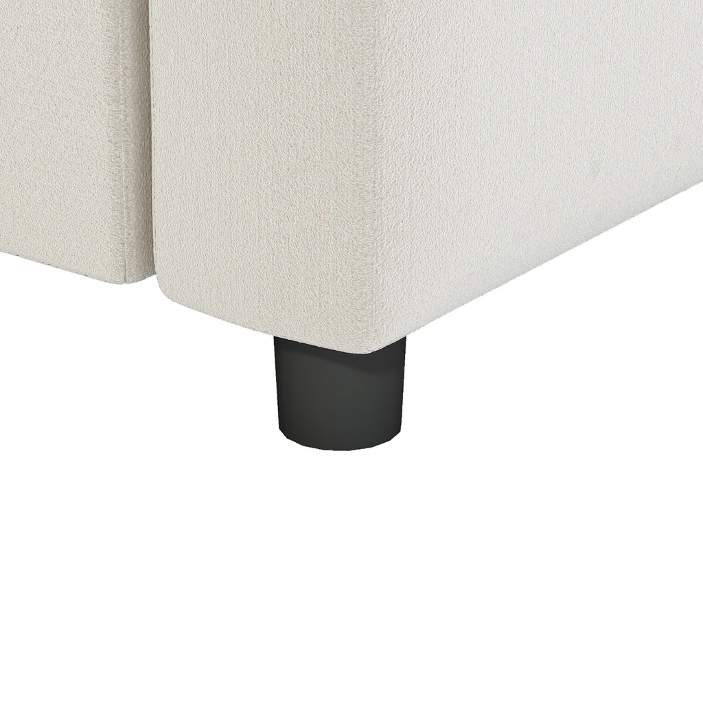Canapé sectionnel, ensemble de canapé réversible en chenille en forme de U, combinaison libre, canapé convertible surdimensionné 8 places