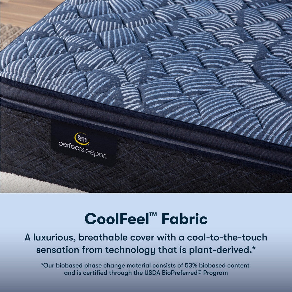 Matelas Serta Perfect Sleeper Oasis Sleep 14,5 ferme à plateau-coussin