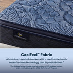Matelas Serta Perfect Sleeper Oasis Sleep 14,5 ferme à plateau-coussin