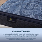 Matelas Serta Perfect Sleeper Oasis Sleep 14,5 à plateau-coussin moyen