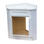 Ensemble de coiffeuse d'angle Shaker 3 pièces