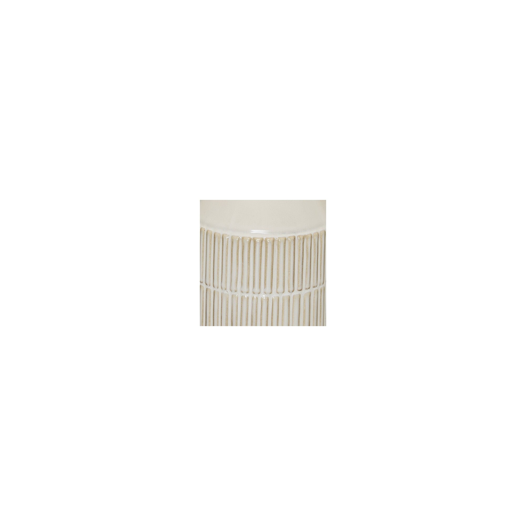 Lampe de table Signature Design by Ashley Willport blanc cassé (lot de 2) - 14 L x 14 P x 27 H