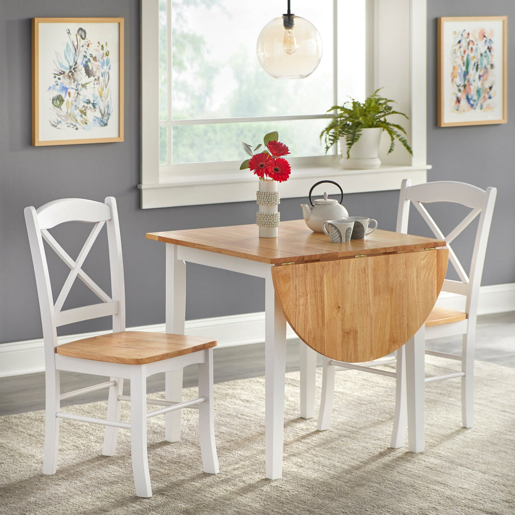 Chaises de salle à manger de style cottage de campagne Simple Living (lot de 2)