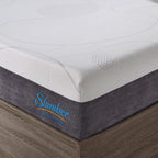 Matelas en mousse viscoélastique avec gel Slumber Solutions de 25 cm
