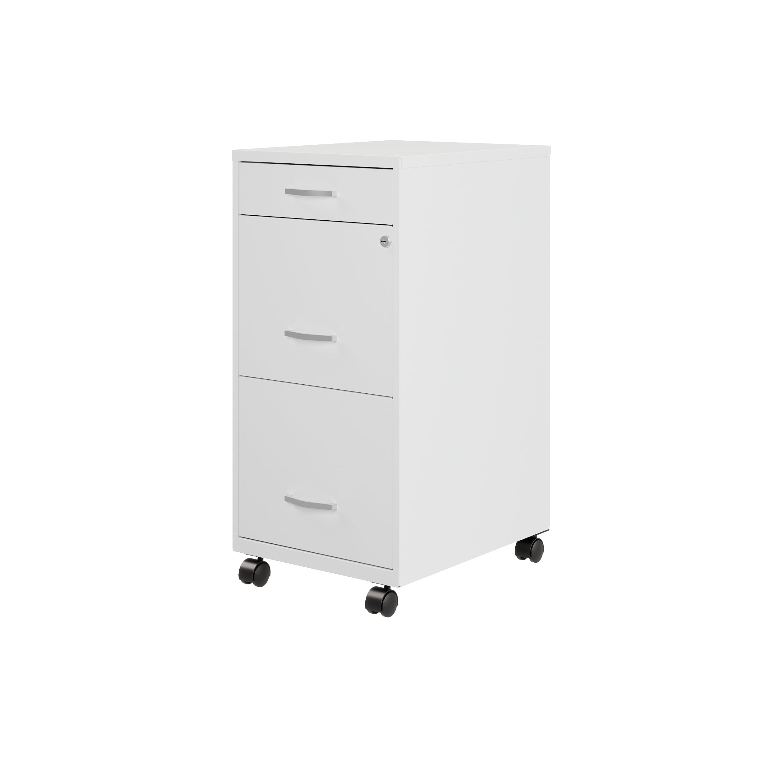 Classeur métallique Space Solutions 18 pouces à 3 tiroirs