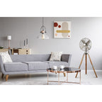 Ventilateur sur pied Star Fans Star Tripod 16 pouces avec pieds en bois