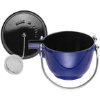 Bouilloire à thé ronde en fonte STAUB de 1 pinte