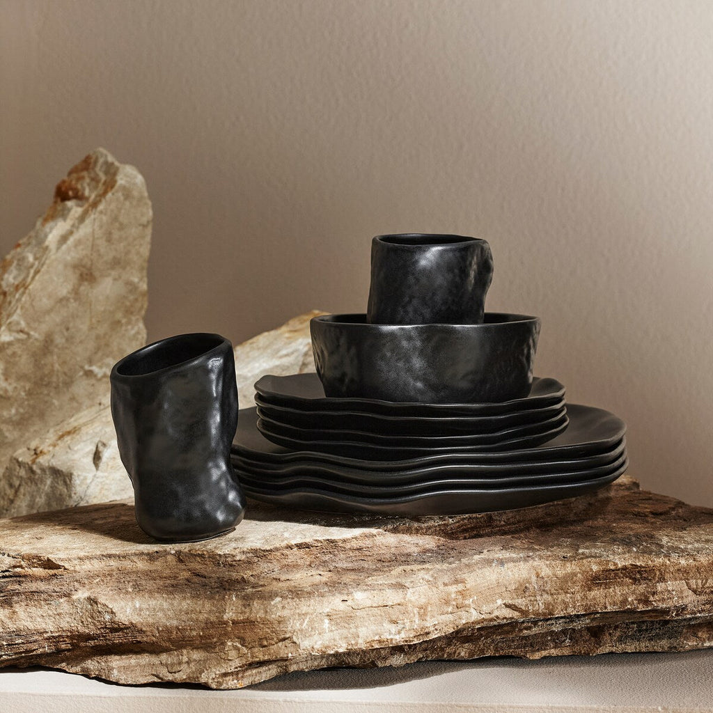 Service de table en grès Stone by Mercer Project ATIK
