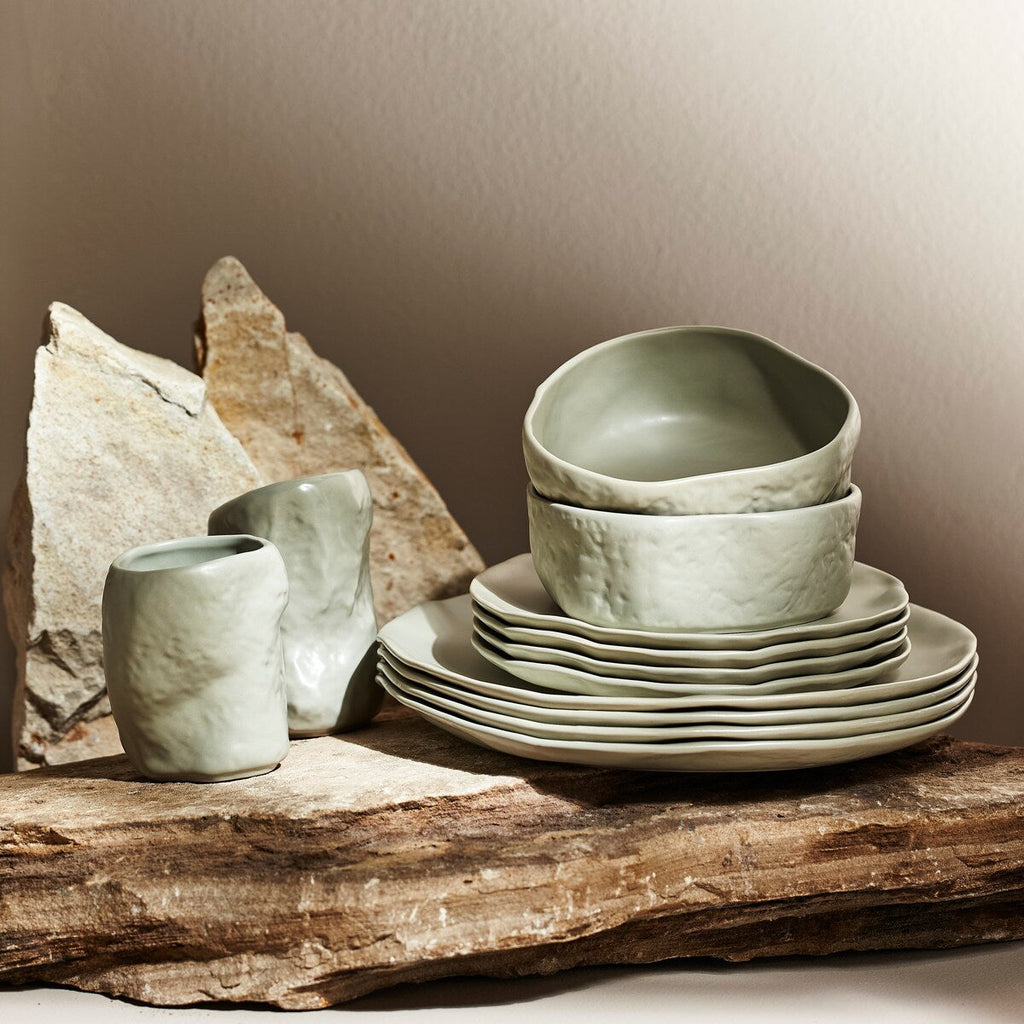 Service de table en grès Stone by Mercer Project ATIK