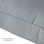 Ensemble de coussins d'extérieur à siège profond Sunbrella de qualité supérieure, 2 pièces