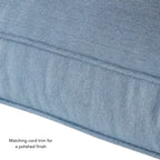 Ensemble de coussins d'extérieur à siège profond Sunbrella de qualité supérieure, 2 pièces
