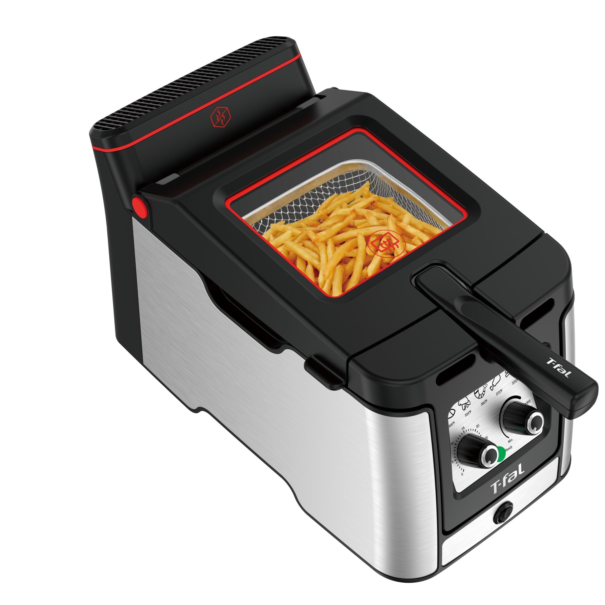Friteuse sans odeur T-fal Advanced avec élément immergé, capacité d'huile de 3,5 L - 3,5 litres