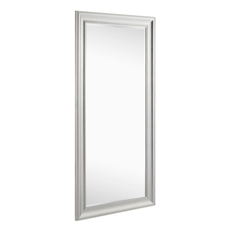 Grand miroir perlé pleine longueur - Miroir surdimensionné sur toute la longueur, sur pied ou à fixer au mur