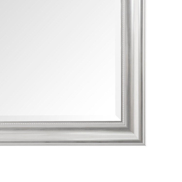 Grand miroir perlé pleine longueur - Miroir surdimensionné sur toute la longueur, sur pied ou à fixer au mur