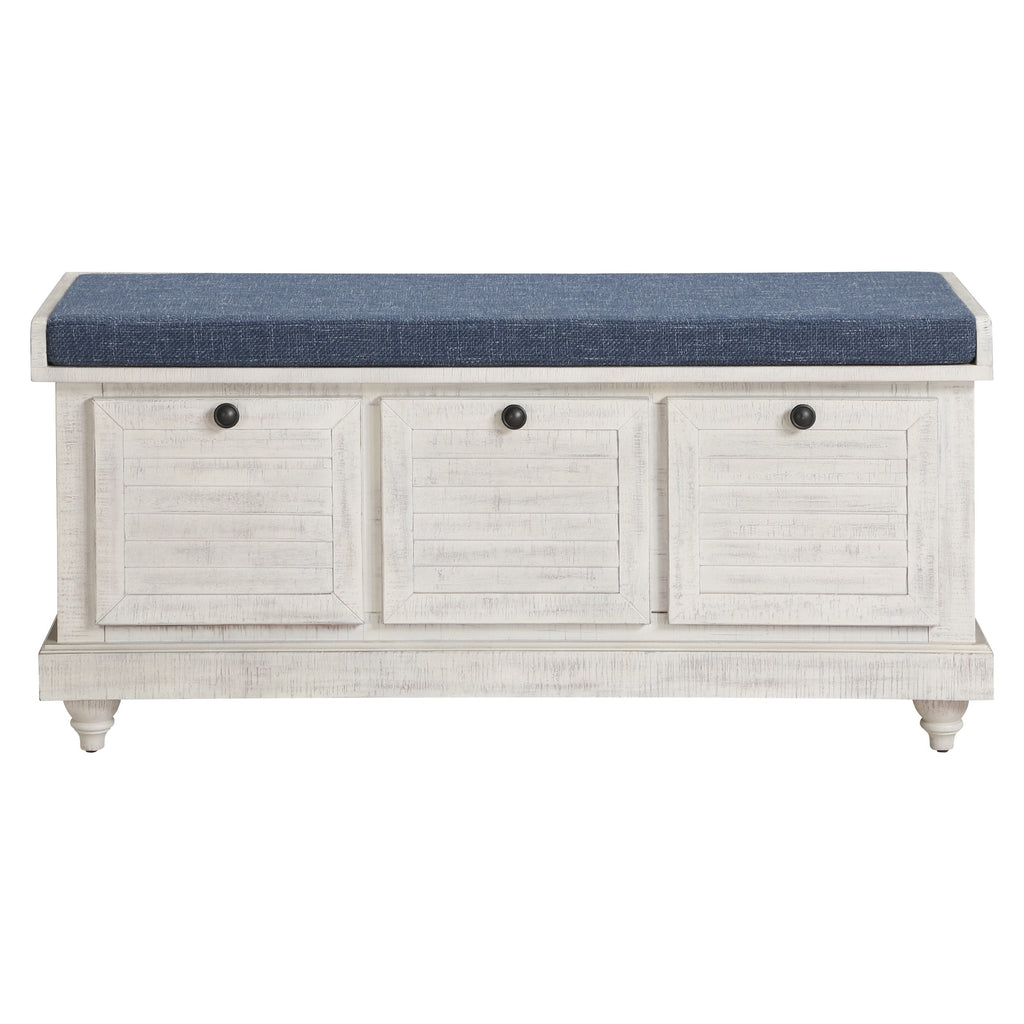 Le banc de rangement Arbakka de Gray Barn