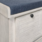 Le banc de rangement Arbakka de Gray Barn