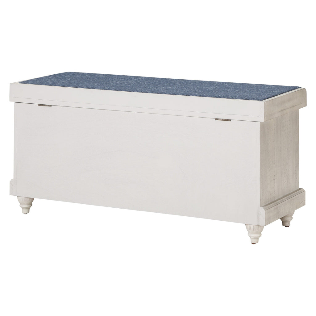 Le banc de rangement Arbakka de Gray Barn