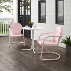 Ensemble bistro d'extérieur Crosley Tulip 3 pièces - 98 L x 29 P x 32,88 H