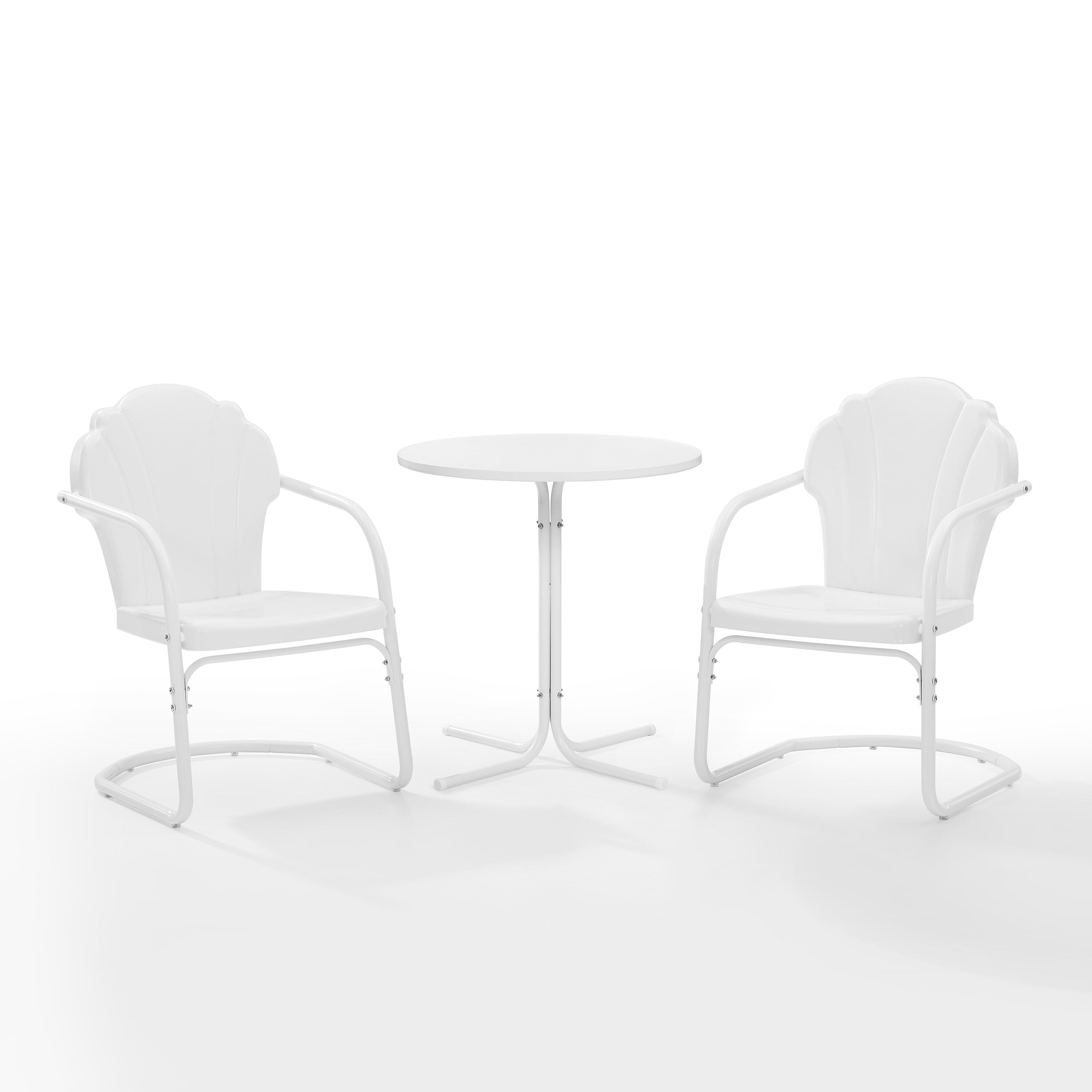Ensemble bistro d'extérieur Crosley Tulip 3 pièces - 98 L x 29 P x 32,88 H