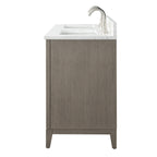 Meuble-lavabo de salle de bain Vanity Art avec lavabo en céramique et plateau en marbre reconstitué