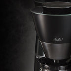 Cafetière filtre Vision Luxe 12 tasses avec tableau de bord rotatif