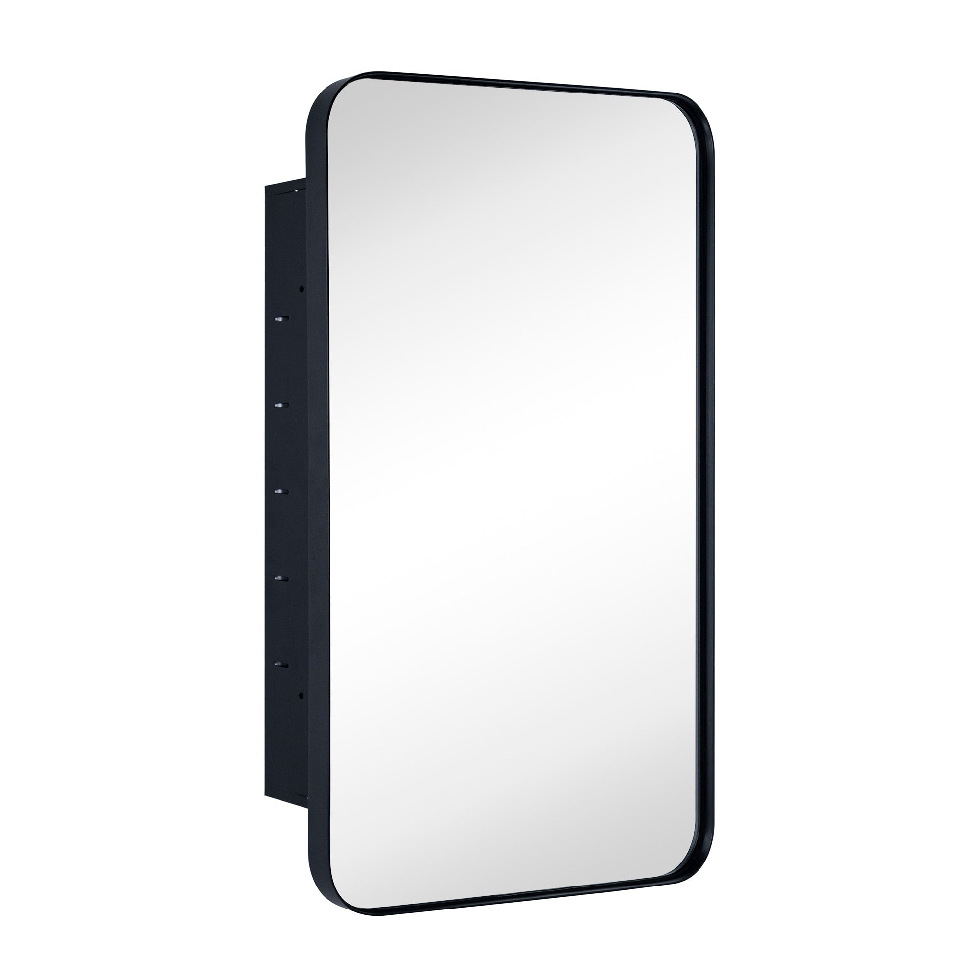 Armoire à pharmacie encastrée TEHOME WH avec miroir et étagères réglables