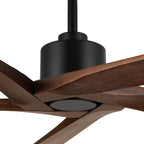 Ventilateur de plafond d'intérieur WINGBO 54 pouces avec moteur à courant continu sans éclairage - N/A