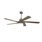 Ventilateur de plafond d'intérieur WINGBO 54 pouces avec moteur à courant continu sans éclairage - N/A