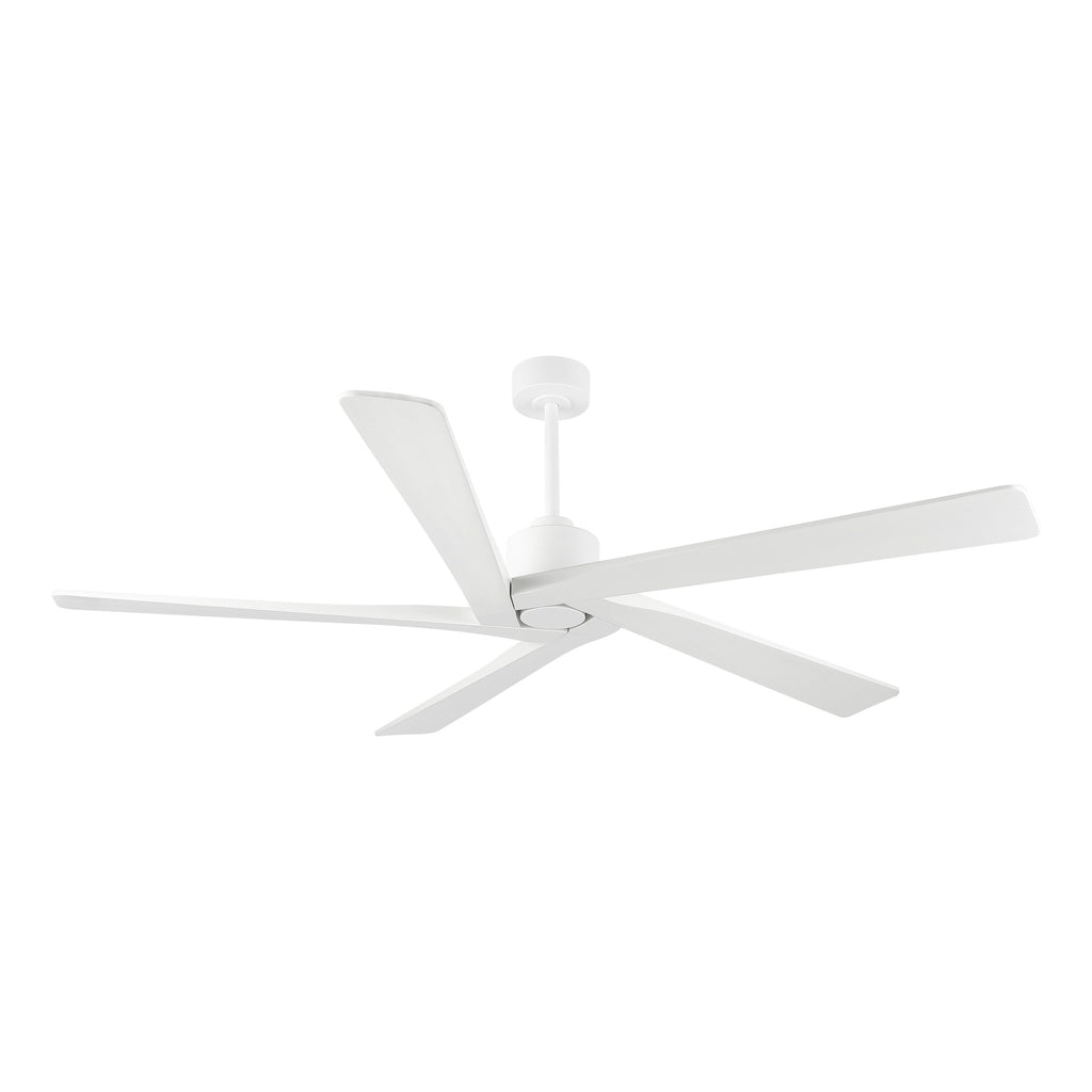 Ventilateur de plafond d'intérieur WINGBO 54 pouces avec moteur à courant continu sans éclairage - N/A