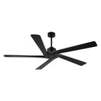Ventilateur de plafond d'intérieur WINGBO 54 pouces avec moteur à courant continu sans éclairage - N/A
