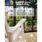 Chaise à bascule d'extérieur toutes saisons WINSOON, lot de 2