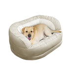 Lit orthopédique imperméable en mousse pour chien WOWMAX pour grands chiens