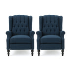 Fauteuils inclinables en tissu capitonné Walter (lot de 2) par Christopher Knight Home