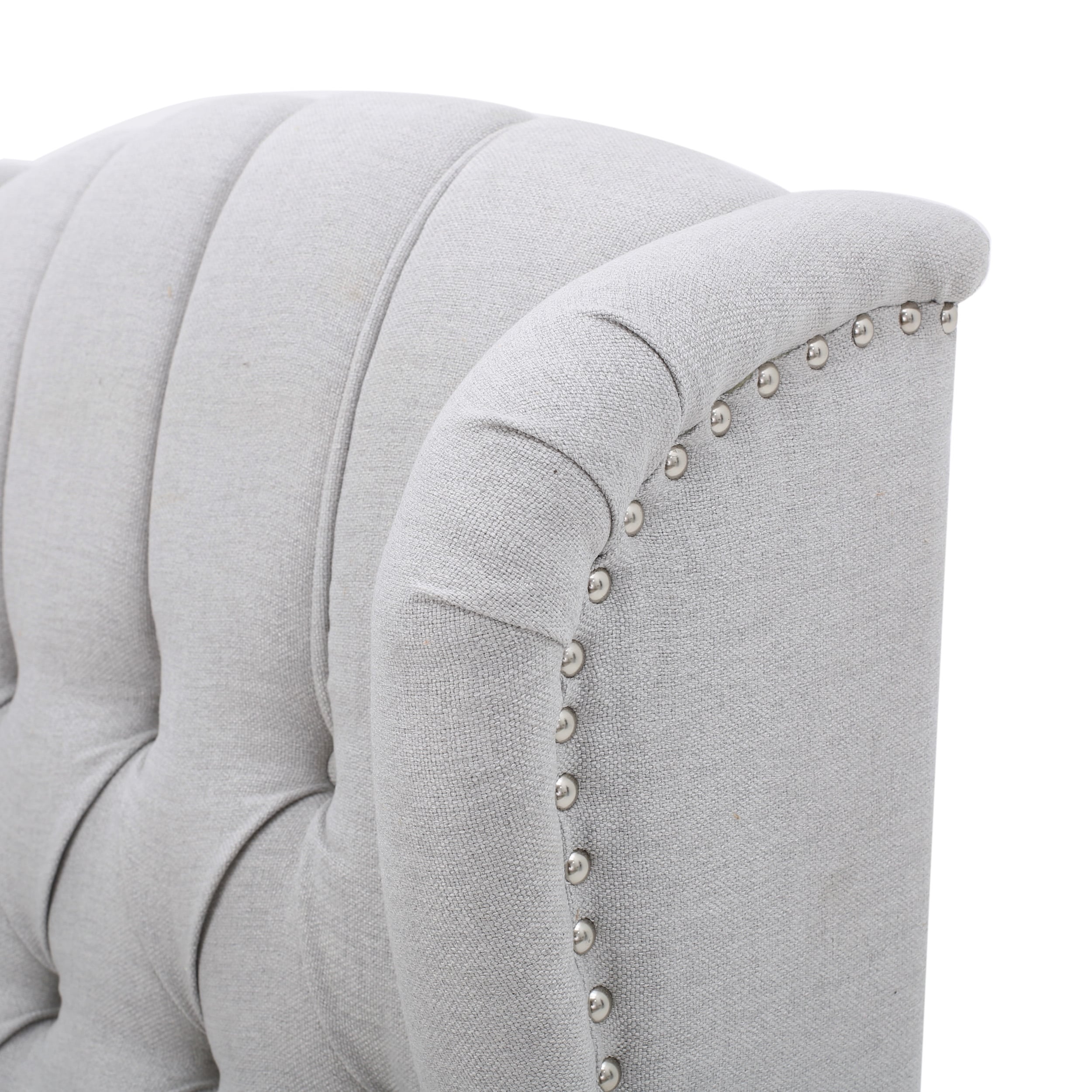 Fauteuils inclinables en tissu capitonné Walter (lot de 2) par Christopher Knight Home