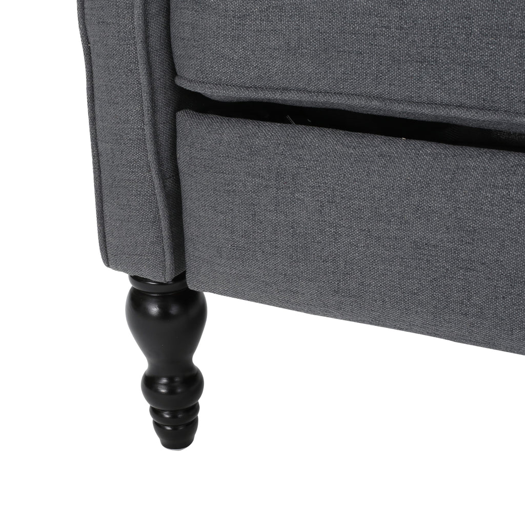 Fauteuils inclinables en tissu capitonné Walter (lot de 2) par Christopher Knight Home