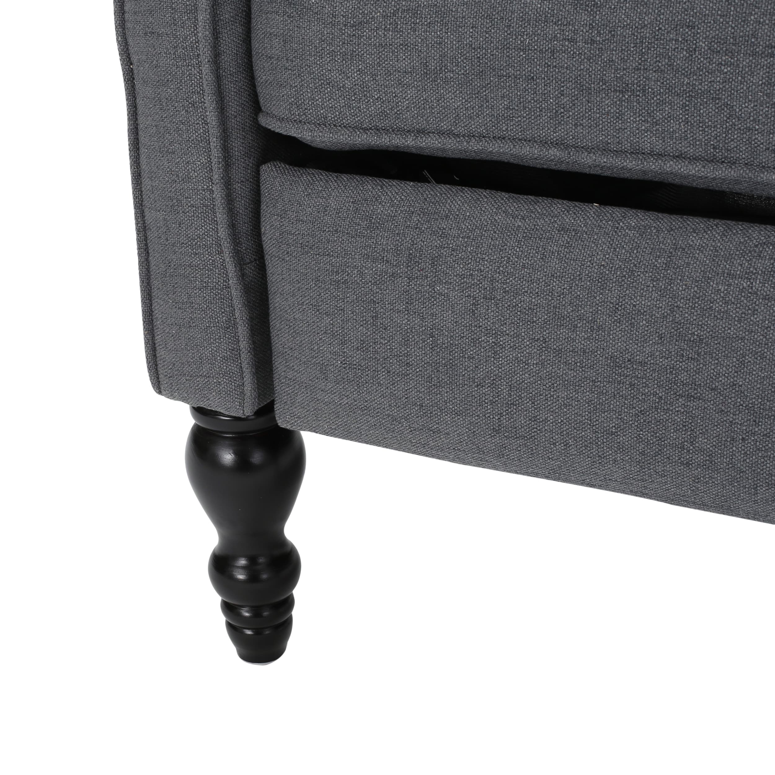 Fauteuils inclinables en tissu capitonné Walter (lot de 2) par Christopher Knight Home