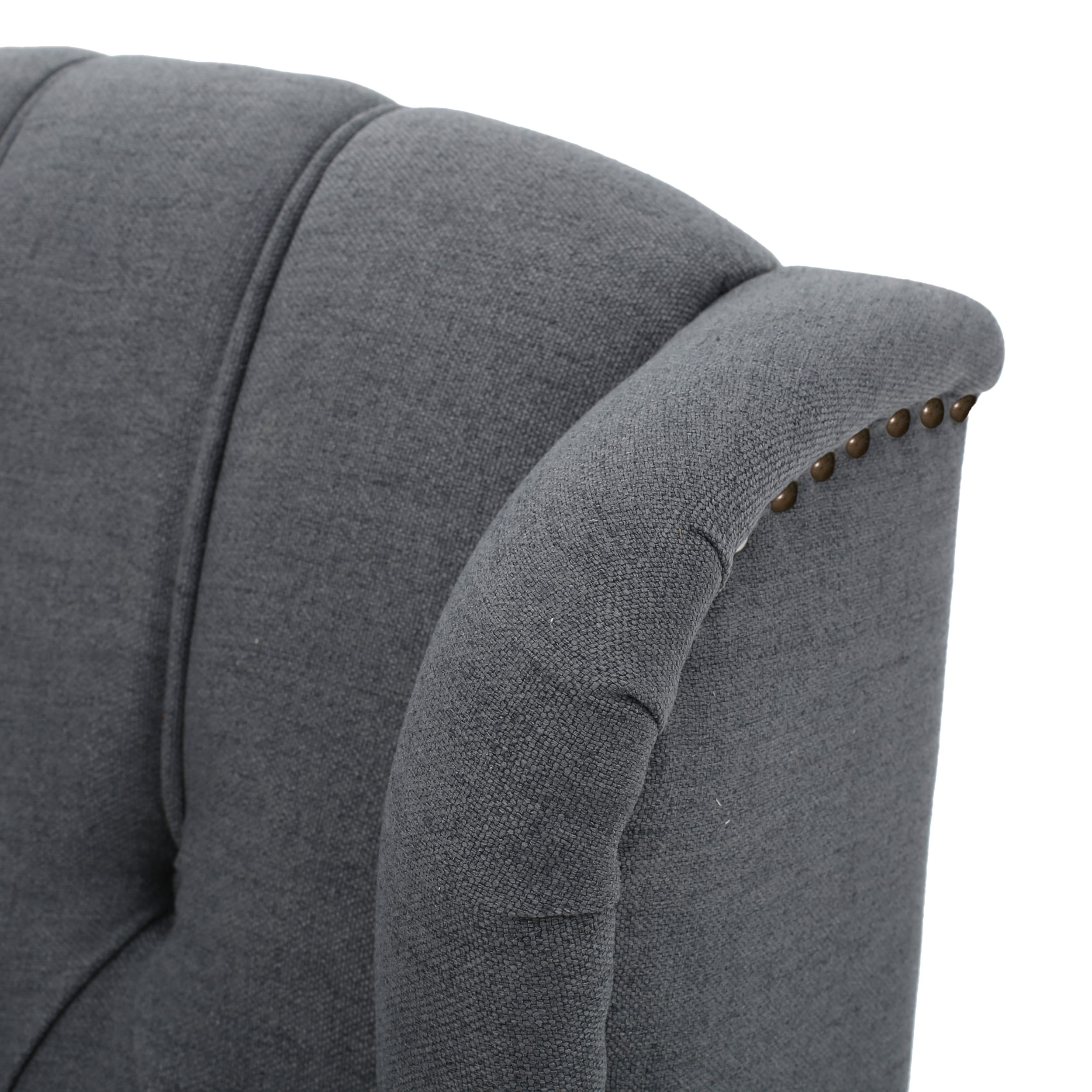Fauteuils inclinables en tissu capitonné Walter (lot de 2) par Christopher Knight Home