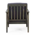 Ensemble de salon de jardin Willowbrook en bois d'acacia 4 places par Christopher Knight Home