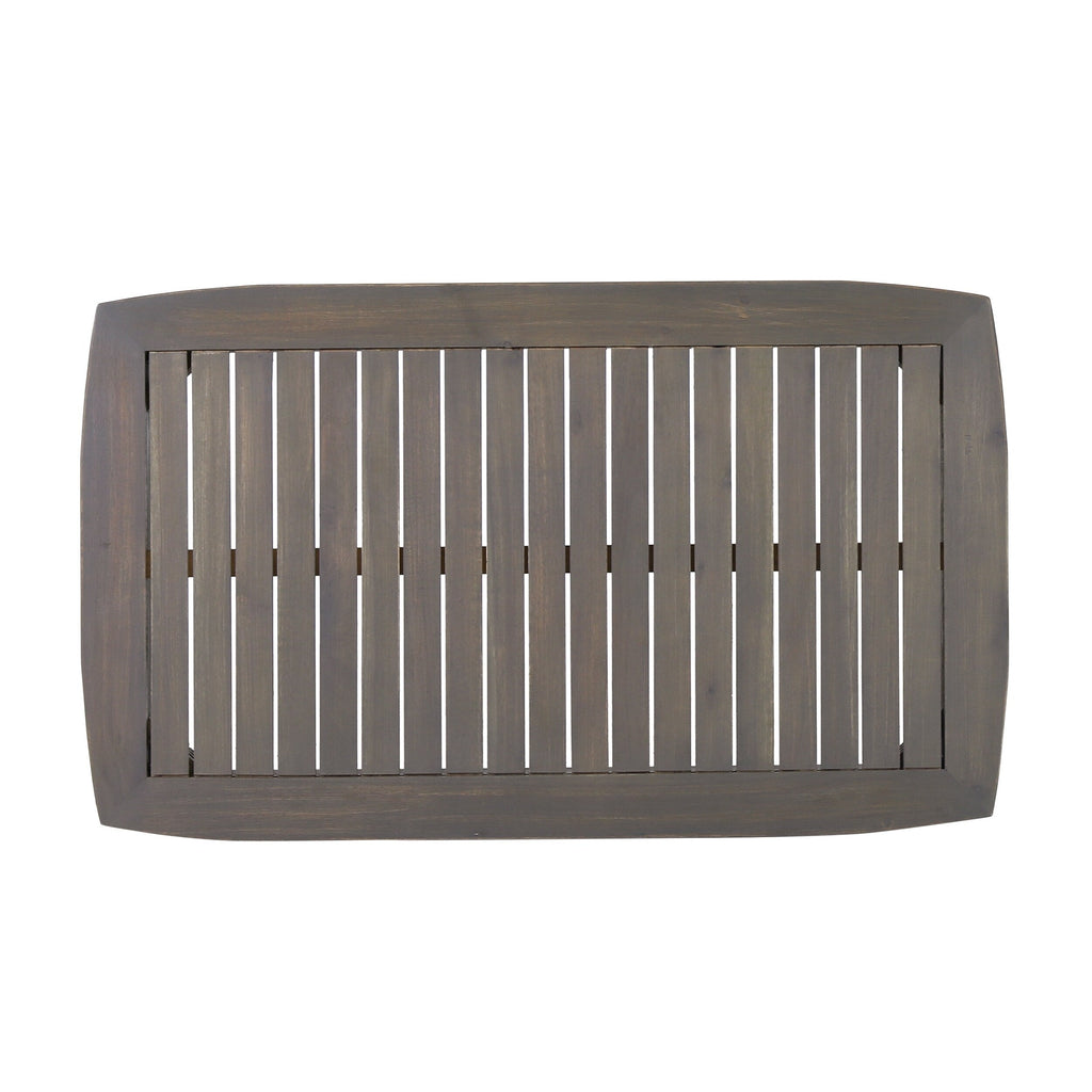 Ensemble de salon de jardin Willowbrook en bois d'acacia 4 places par Christopher Knight Home